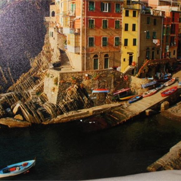 "Riomaggiore" Italy Photography Print Giclée Large Canvas, Signed & Numbered - Picture 7 of 10